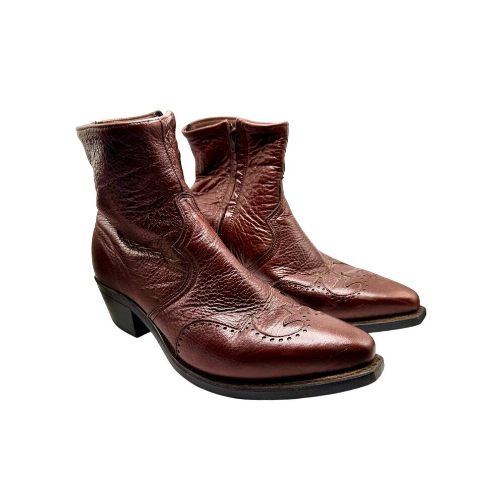 ABILENE 6443 men’s wingtip leather boots size 12